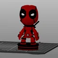 Mini Deadpool (bản mini dễ thương kèm đế) - Thumbnail 2