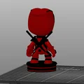 Mini Deadpool (bản mini dễ thương kèm đế) - Thumbnail 3