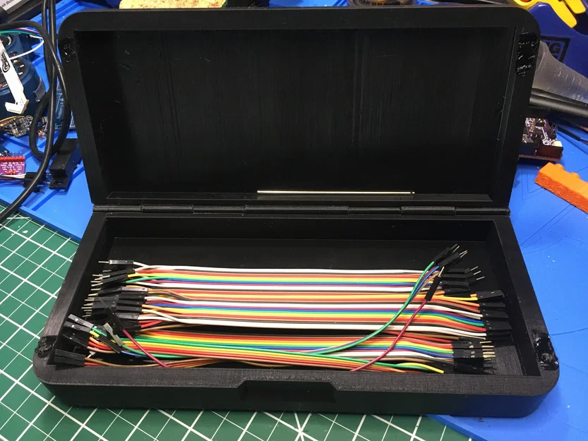 Hộp Lưu Trữ Dây Breadboard Có Bản Lề (Breadboard Wire Storage Box) - Image 1