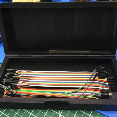 Hộp Lưu Trữ Dây Breadboard Có Bản Lề (Breadboard Wire Storage Box)