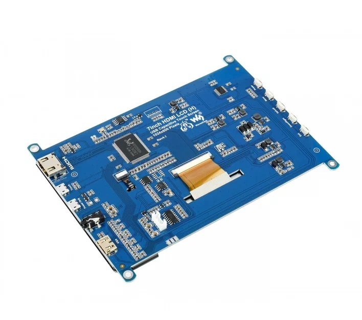 Mô hình 3D màn hình LCD 7 inch Waveshare thiết kế trên Fusion 360 - Image 4
