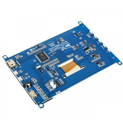 Mô hình 3D màn hình LCD 7 inch Waveshare thiết kế trên Fusion 360