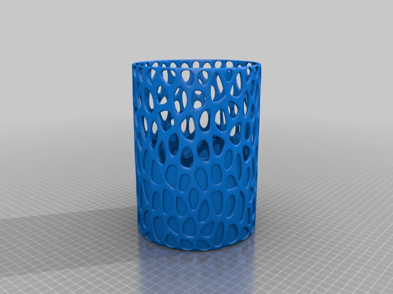 Mẫu Chụp Đèn 3D Hình Trụ Tổ Ong Độc Đáo Cho Không Gian Sống - Image 2