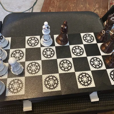 Bàn Cờ Steampunk (Steampunk Chess Board)