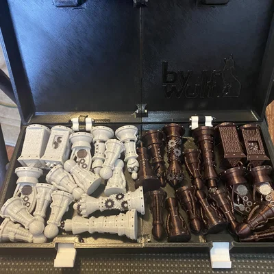 Bàn Cờ Steampunk (Steampunk Chess Board)