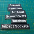 Nhãn Ngăn Kéo Tủ Đồ Nghề (Toolbox Drawer Labels) - Thumbnail 1