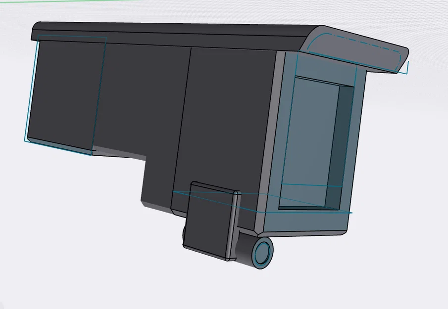 Mô hình đầu Camera Man cho robot Mini 13 độc đáo - Image 1