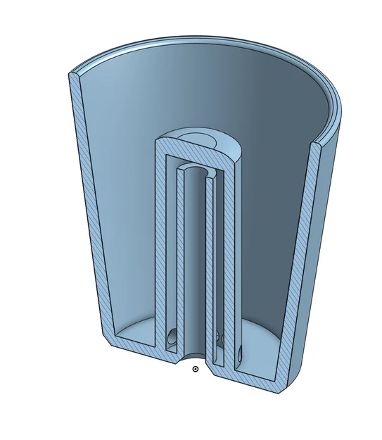 Cốc Pythagoras (Pythagorean Cup) - Mô hình in 3D nguyên lý vật lý thú vị - Image 1