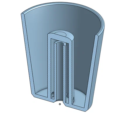 Cốc Pythagoras (Pythagorean Cup) - Mô hình in 3D nguyên lý vật lý thú vị
