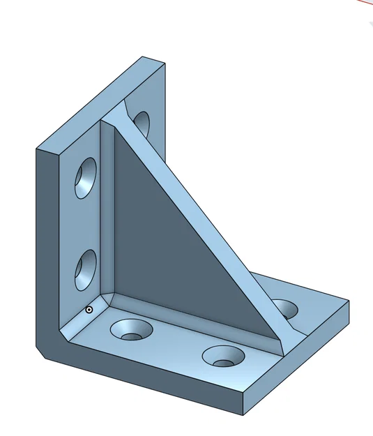 Ke góc vuông gia cường (Bracket) 3D cho dự án DIY và nội thất - Image 1