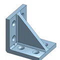 Ke góc vuông gia cường (Bracket) 3D cho dự án DIY và nội thất - Thumbnail 1