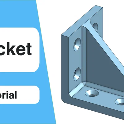 Ke góc vuông gia cường (Bracket) 3D cho dự án DIY và nội thất