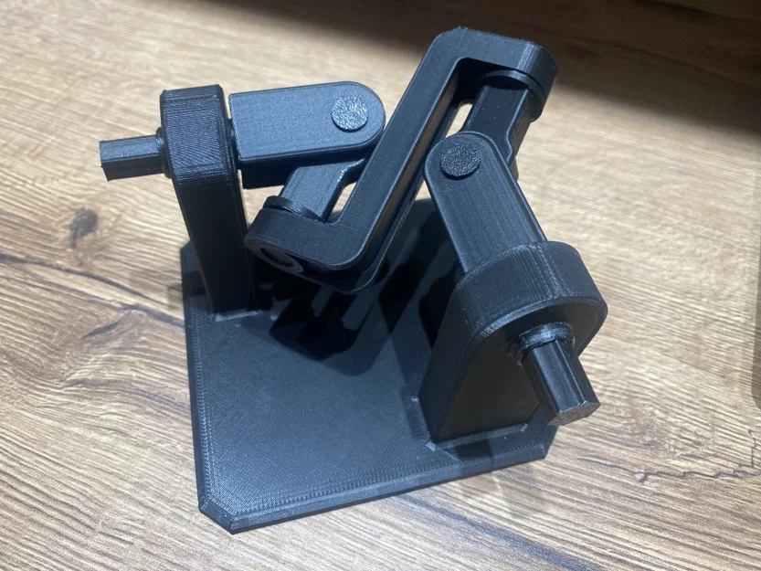 Mô hình cơ cấu truyền động 90 độ Gearless in 3D - Image 1
