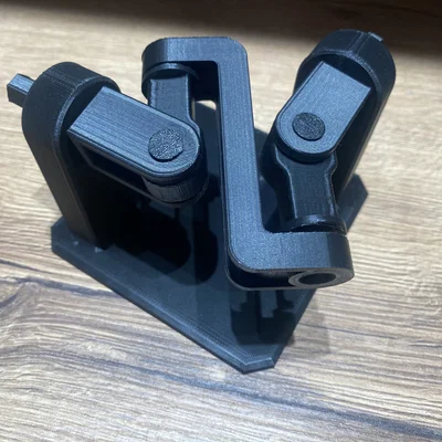 Mô hình cơ cấu truyền động 90 độ Gearless in 3D
