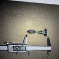 Rc plane back gear-wheels taildragger – Bánh đuôi có gear & treo dây thun - Thumbnail 2
