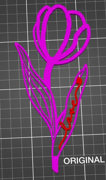 Mẫu in 3D Valentine Tulip trang trí xinh xắn cho ngày lễ tình yêu - Image 5