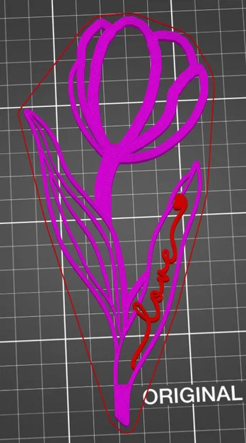 Mẫu in 3D Valentine Tulip trang trí xinh xắn cho ngày lễ tình yêu - Image 6