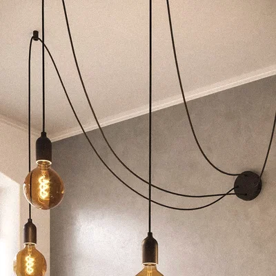 Móc treo trần để tự làm đèn thả (pendant lamp)
