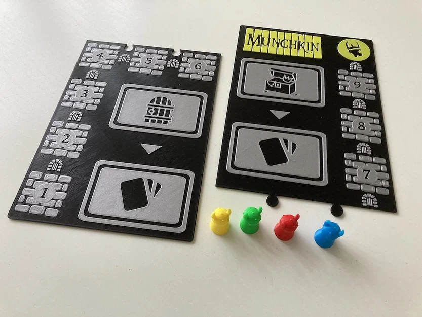 Bảng chơi Munchkin (Munchkin game board) – bảng đếm đơn giản - Image 1