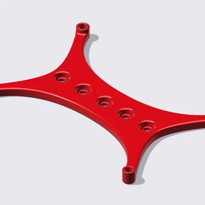 Ngàm gắn Mellow Fly D5 lên thanh DIN cho máy in Voron