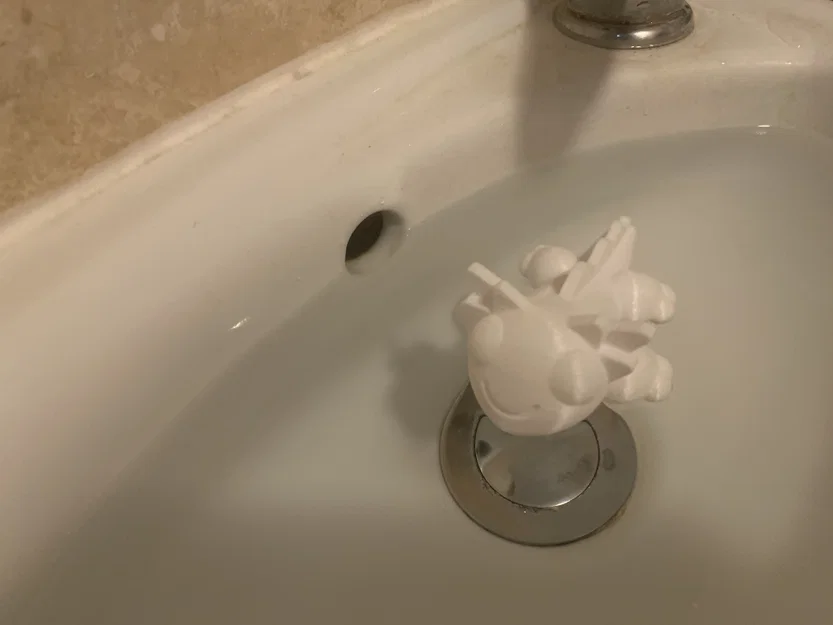 Mô hình Axolotl đồ chơi bồn tắm 3D đáng yêu cho bé - Image 2