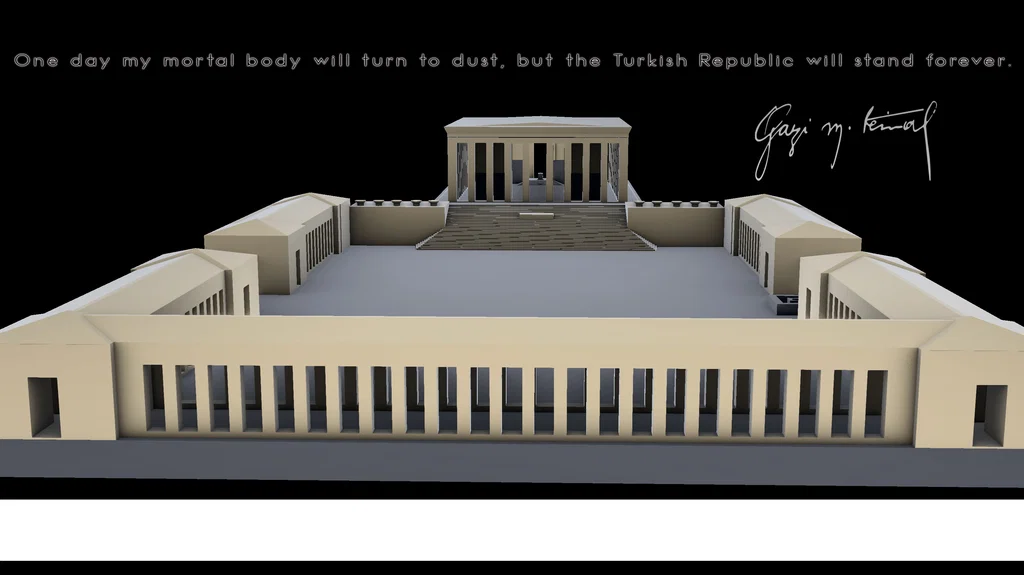 Mô hình in 3D lăng mộ ANITKABIR - Image 1
