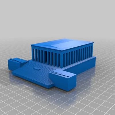 Mô hình in 3D lăng mộ ANITKABIR