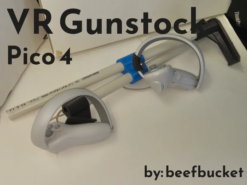 PICO 4 vr Gunstock (1.1) - Báng súng VR chỉnh linh hoạt - Image 1