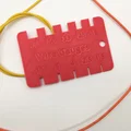 Thước đo tiết diện dây điện (Wire Gauge) tiện lợi in 3D - Thumbnail 1