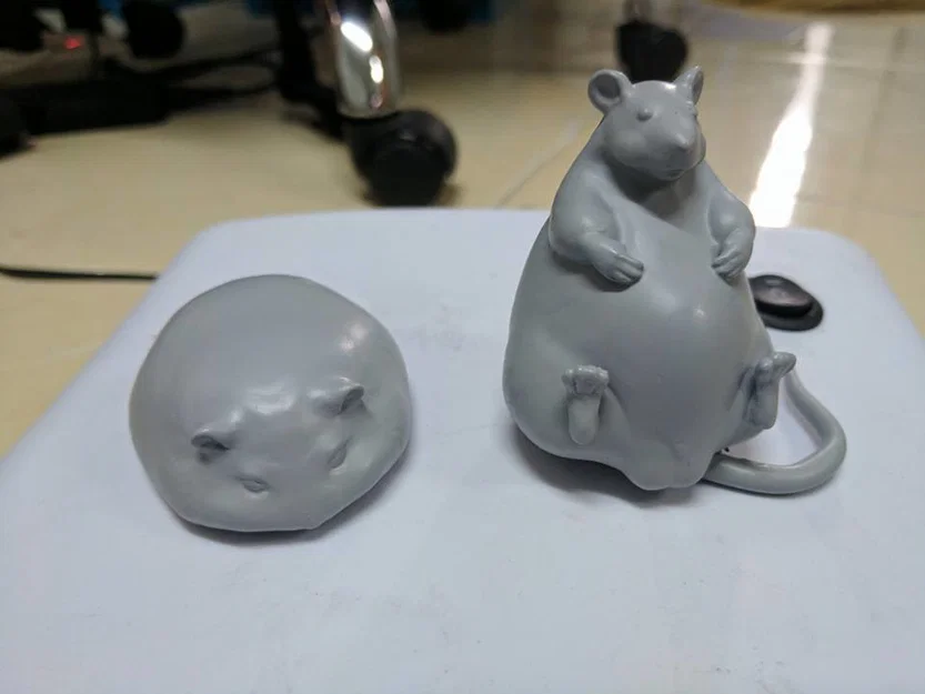 Mô hình chuột Dumbo và Hamster 3D dễ thương trang trí bàn làm việc - Image 1
