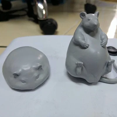Mô hình chuột Dumbo và Hamster 3D dễ thương trang trí bàn làm việc