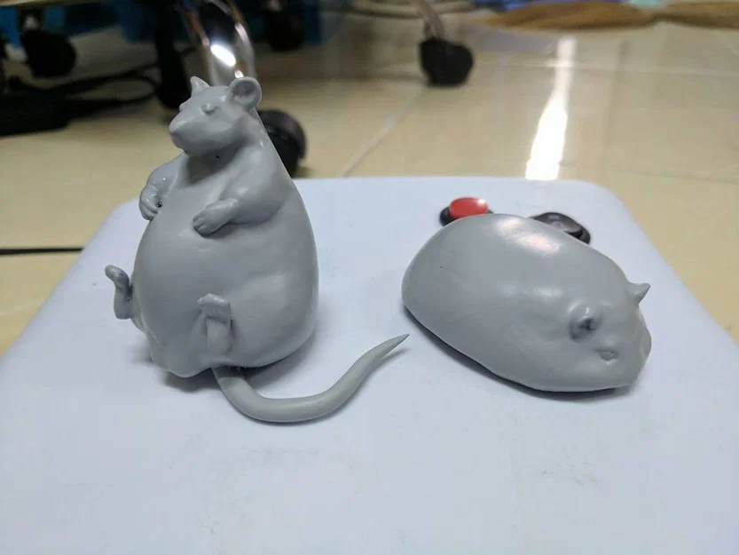 Mô hình chuột Dumbo và Hamster 3D dễ thương trang trí bàn làm việc - Image 2