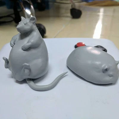Mô hình chuột Dumbo và Hamster 3D dễ thương trang trí bàn làm việc