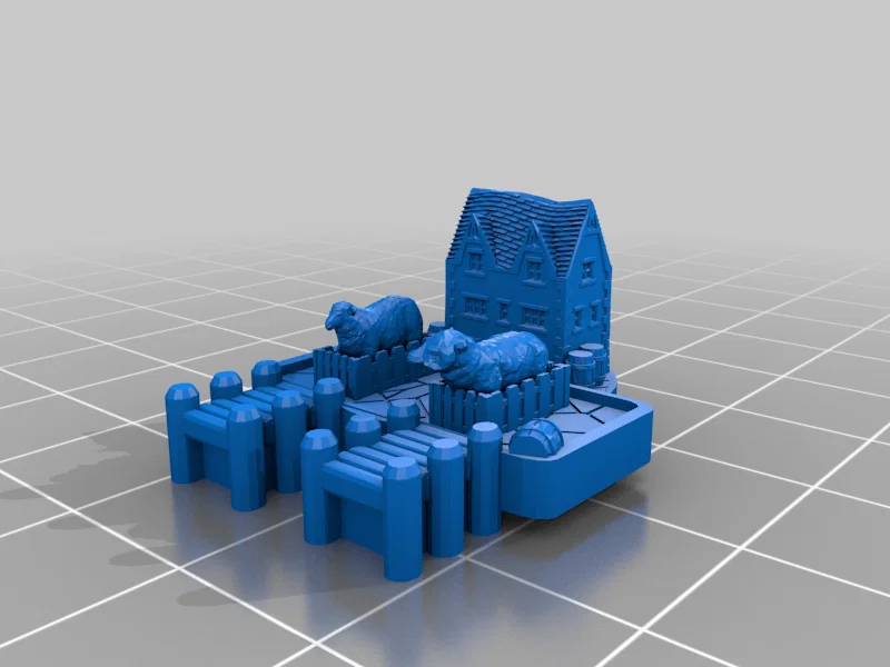 Cảng (Port) - Cừu (Sheep) - Settlers of Catan - Image 1