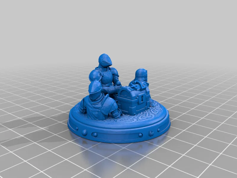 Mô hình 3D Cúp Quân đội lớn nhất (Largest Army) cho Catan - Image 1
