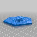 Mô hình ô sa mạc kèm kim tự tháp cho bàn cờ Settlers of Catan 3D - Thumbnail 2