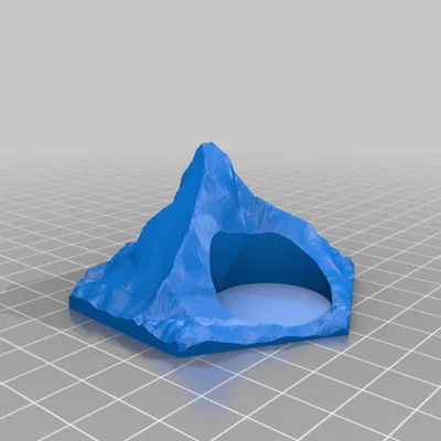 Mô hình núi Matterhorn cho bàn cờ Settlers of Catan 3D
