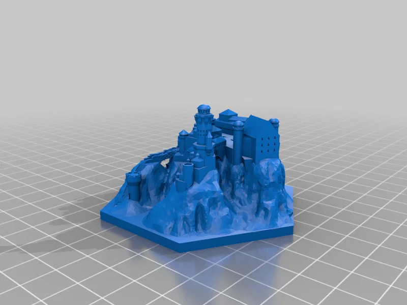 Mô hình lâu đài tài nguyên Ore cho board game Settlers of Catan - Image 2