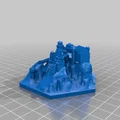 Mô hình lâu đài tài nguyên Ore cho board game Settlers of Catan - Thumbnail 2