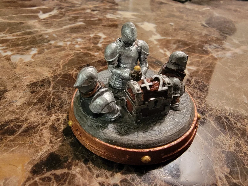 Mô hình Largest Army 3D cho board game Catan tinh xảo - Image 1