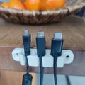 Giá đỡ dây cáp để bàn (Cable Organizer) - Gọn gàng, dễ in - Thumbnail 2