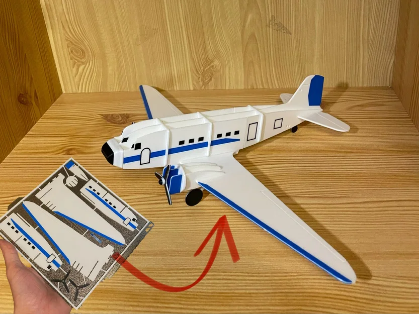 Douglas DC-3 Kit Card - Image 1