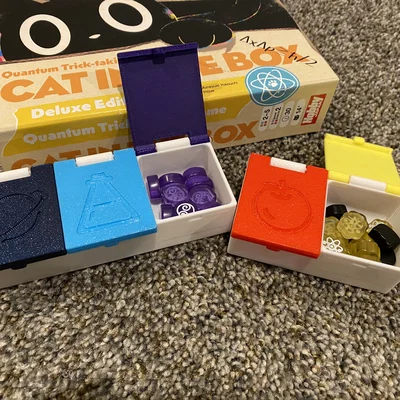 Cat in the Box Organizer – Bộ hộp đựng linh kiện nắp bản lề