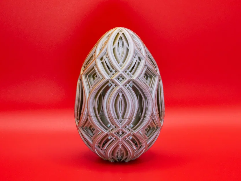 Trứng Phục Sinh Kính Vạn Hoa Gợn Sóng (Wavy Kaleidoscope Easter Egg) - Image 3