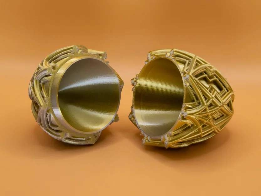 Trứng Phục Sinh Kaleidoscope Cong (Curvy Kaleidoscope Easter Egg) - Image 2