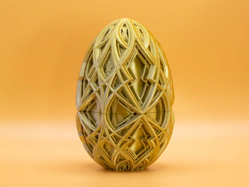 Trứng Phục Sinh Kaleidoscope Cong (Curvy Kaleidoscope Easter Egg) - Image 4