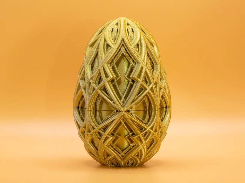 Trứng Phục Sinh Kaleidoscope Cong (Curvy Kaleidoscope Easter Egg) - Image 5