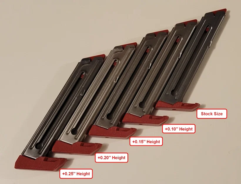 Đế đáy băng đạn (Stock & Extended) cho Ruger 22/45 MKIV - Image 2