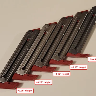 Đế đáy băng đạn (Stock & Extended) cho Ruger 22/45 MKIV