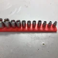 Khay sắp xếp đầu khẩu vặn ốc (SAE Socket Holder) in 3D gọn gàng - Thumbnail 1